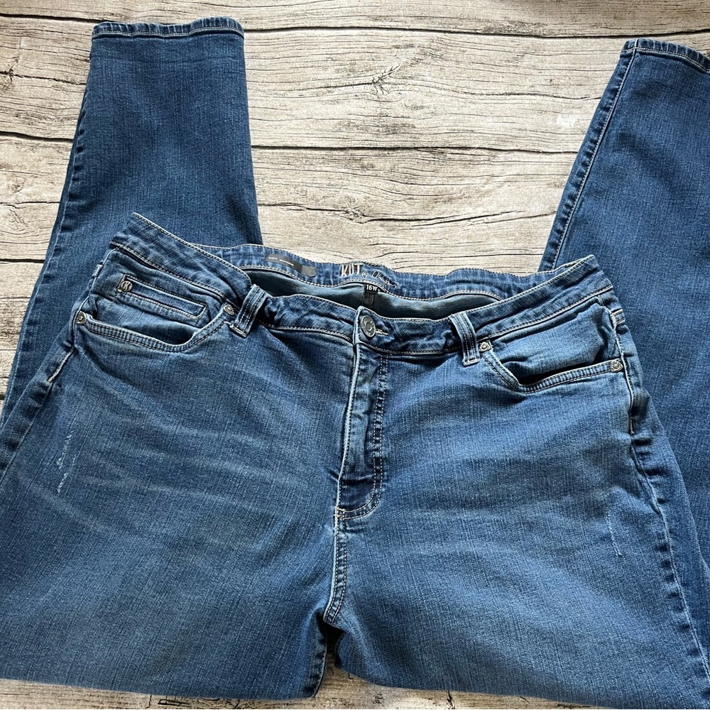 Kut from the Kloth Blue Boyfriend Jeans size 16W